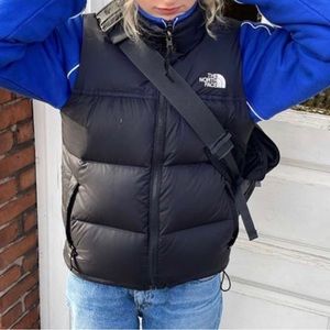 The North Face TNF Nuptse Vest 1996 Puffer 700 Down Fill Womens XS